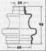 BORG & BECK BCB6094 Bellow, driveshaft